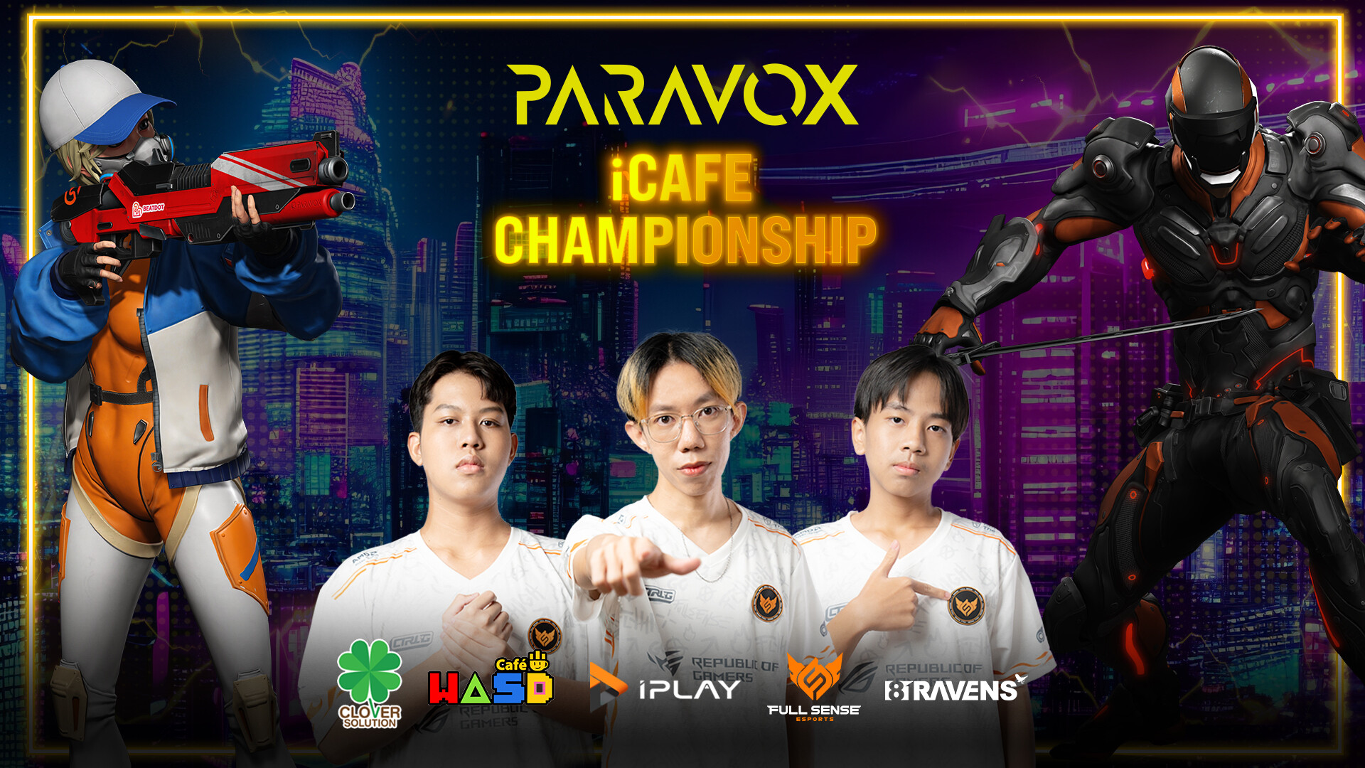 เปิดศึก! ค้นหาตัวแทนร้านเน็ตไทยใน PARAVOX iCafe Championship ชิงเงินรางวัลรวมกว่า 6 แสนบาท