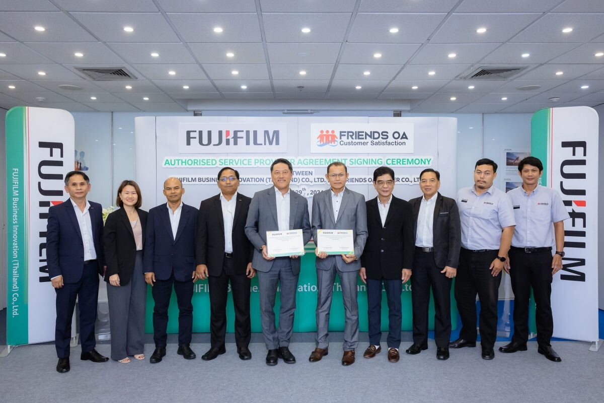 Fujifilm Business Innovation Appoints Friend OA Center as Authorised After-Sales Service Provider for Central and Western Regions