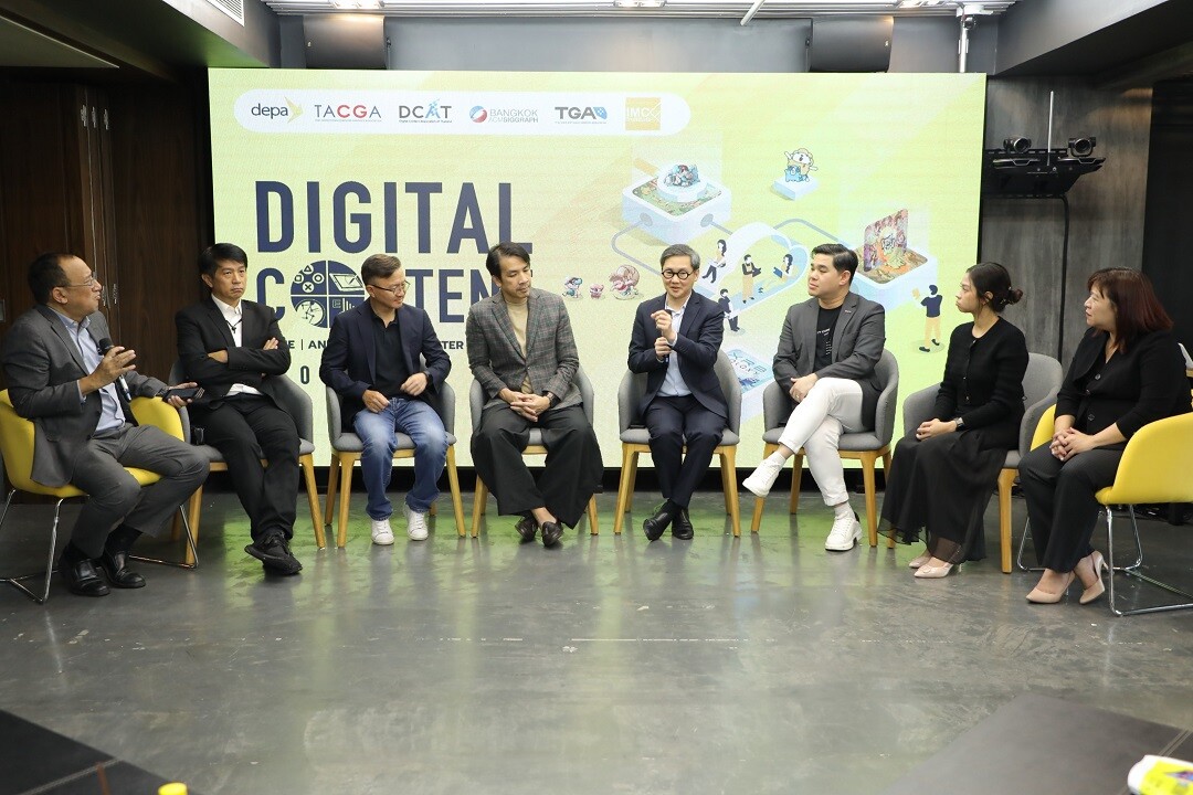 depa reveals that Thailand's digital content industry continued to grow in 2023.