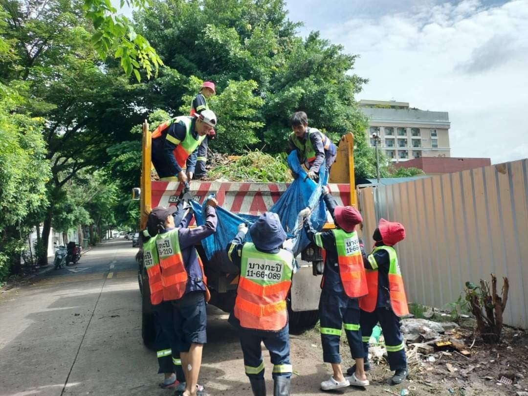 เขตบางกะปิแจงแนวทางบริหารจัดการขยะริมถนน-หมู่บ้านจัดสรรในพื้นที่