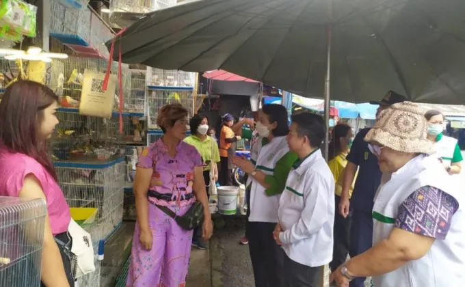 กทม. สำรวจ-ตรวจประเมินสุขลักษณะและมาตรการป้องกันอัคคีภัยตลาดศรีสมรัตน์