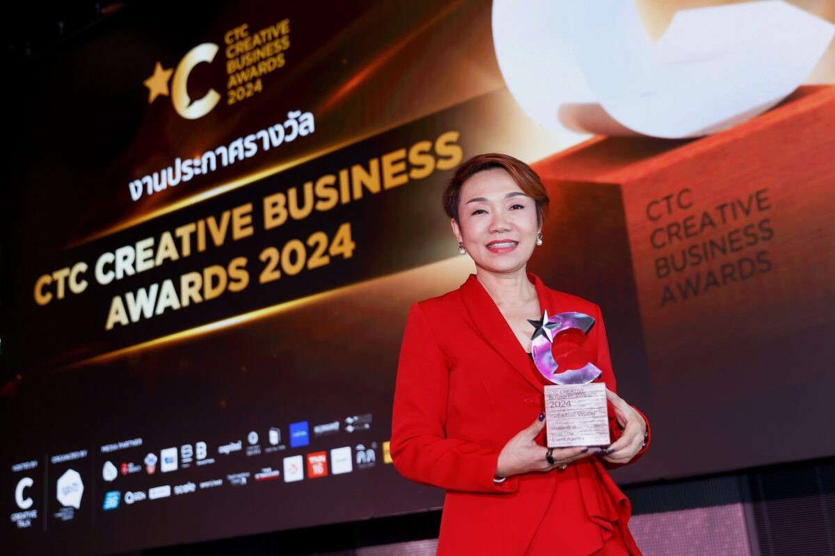 ที่สุดแห่งปี Pixel One รับรางวัล CEATIVE VISION จาก CTC CREATIVE BUSINESS AWARDS 2024