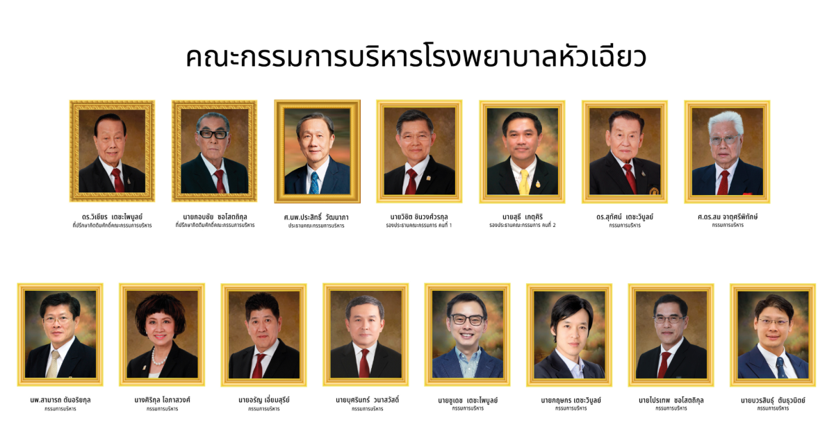 รพ. หัวเฉียว ต้อนรับ ศ.นพ.ประสิทธิ์ วัฒนาภา ในโอกาสเข้ารับตำแหน่งประธานคณะกรรมการบริหาร