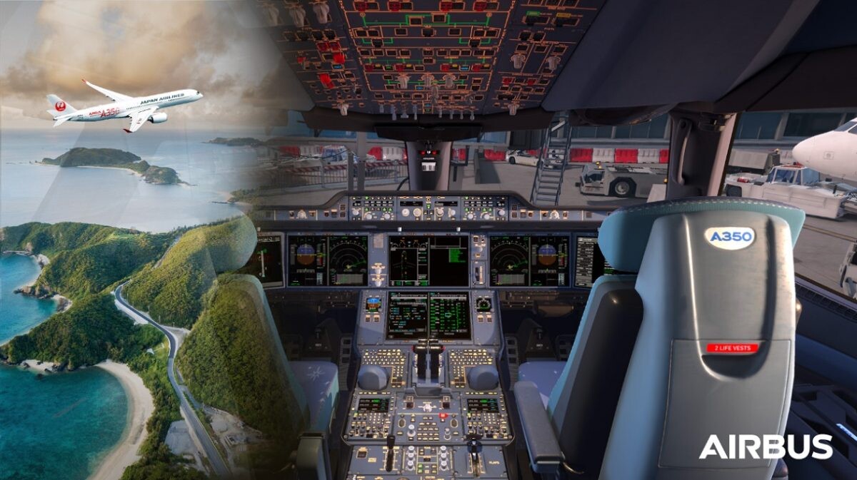 สายการบินเจแปนแอร์ไลน์ ลงนามใช้ Virtual Procedure Trainer ?สำหรับเครื่องบิน A350