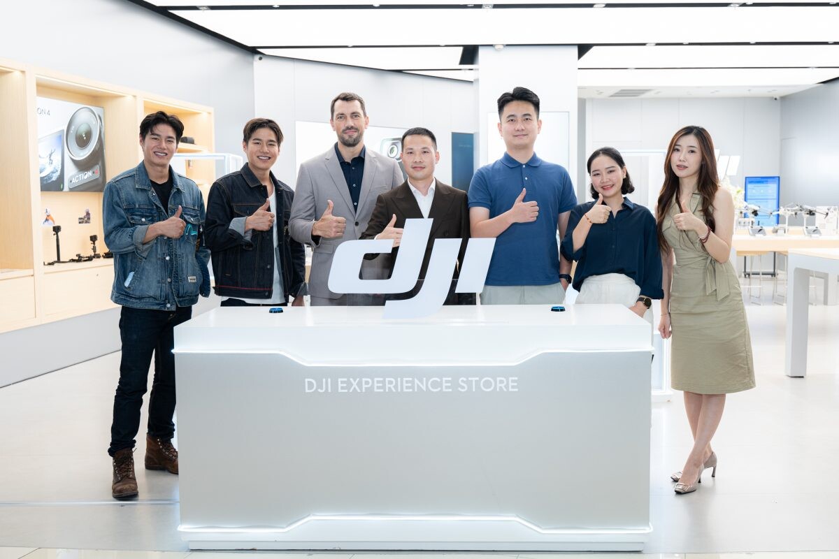 เดินหน้าขยายสาขาไม่หยุด! ปักหมุด DJI Experience Store สาขาเมกาบางนา ต้อนรับเหล่าครีเอเตอร์ย่านกรุงเทพตะวันออก