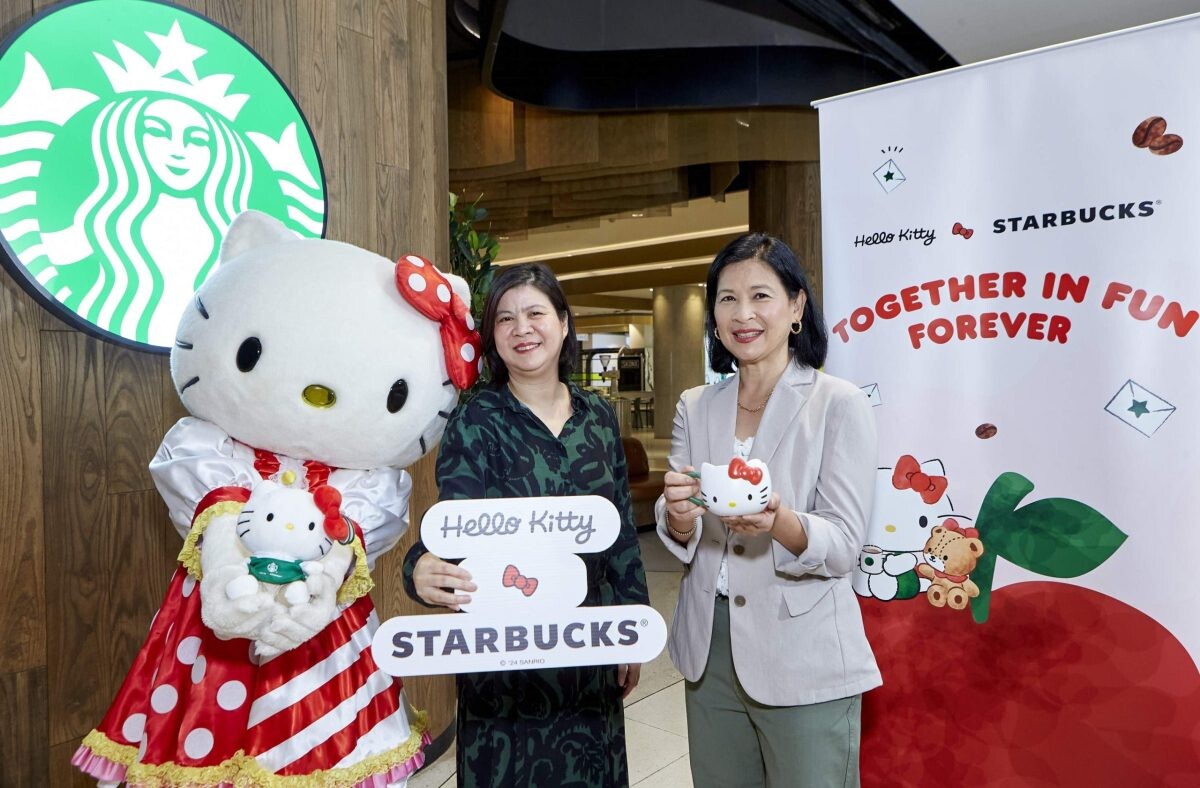 สตาร์บัคส์ ร่วมกับ Hello Kitty ส่งมอบความสุขและความสนุกยิ่งกว่าที่เคย