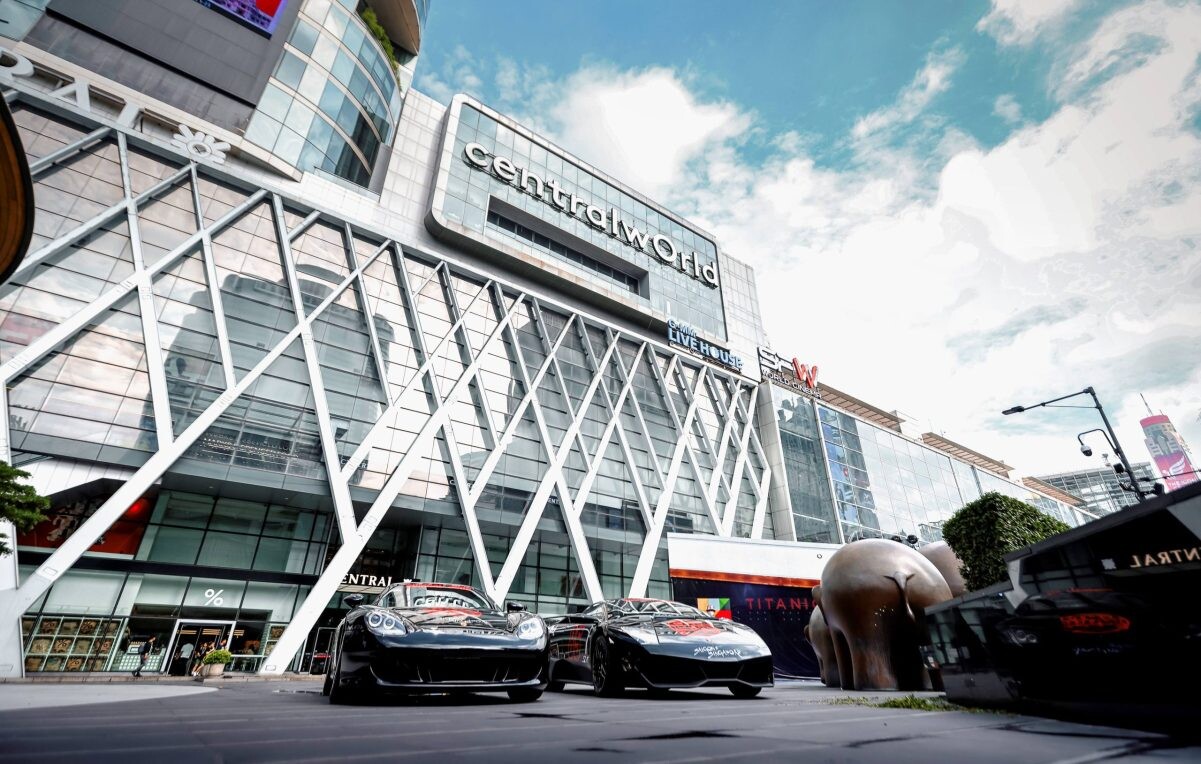 centralwOrld welcomes Gumball 3000, international supercar rally, with over 100 cars worth over a billion baht making its pitstop on 17 September