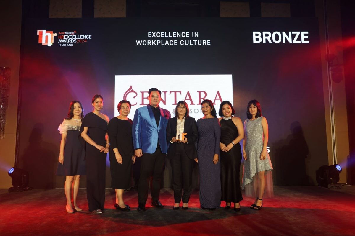 Centara's Commitment to Workplace Culture Recognised at HR Excellence Awards Thailand 2024