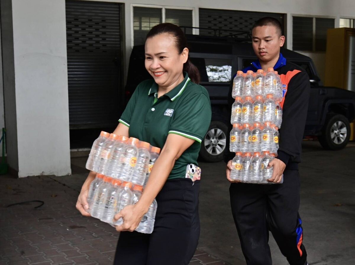 Thai Armed Forces collaborate with CP Group and CP Foods to aid flood victims in Chiang Rai