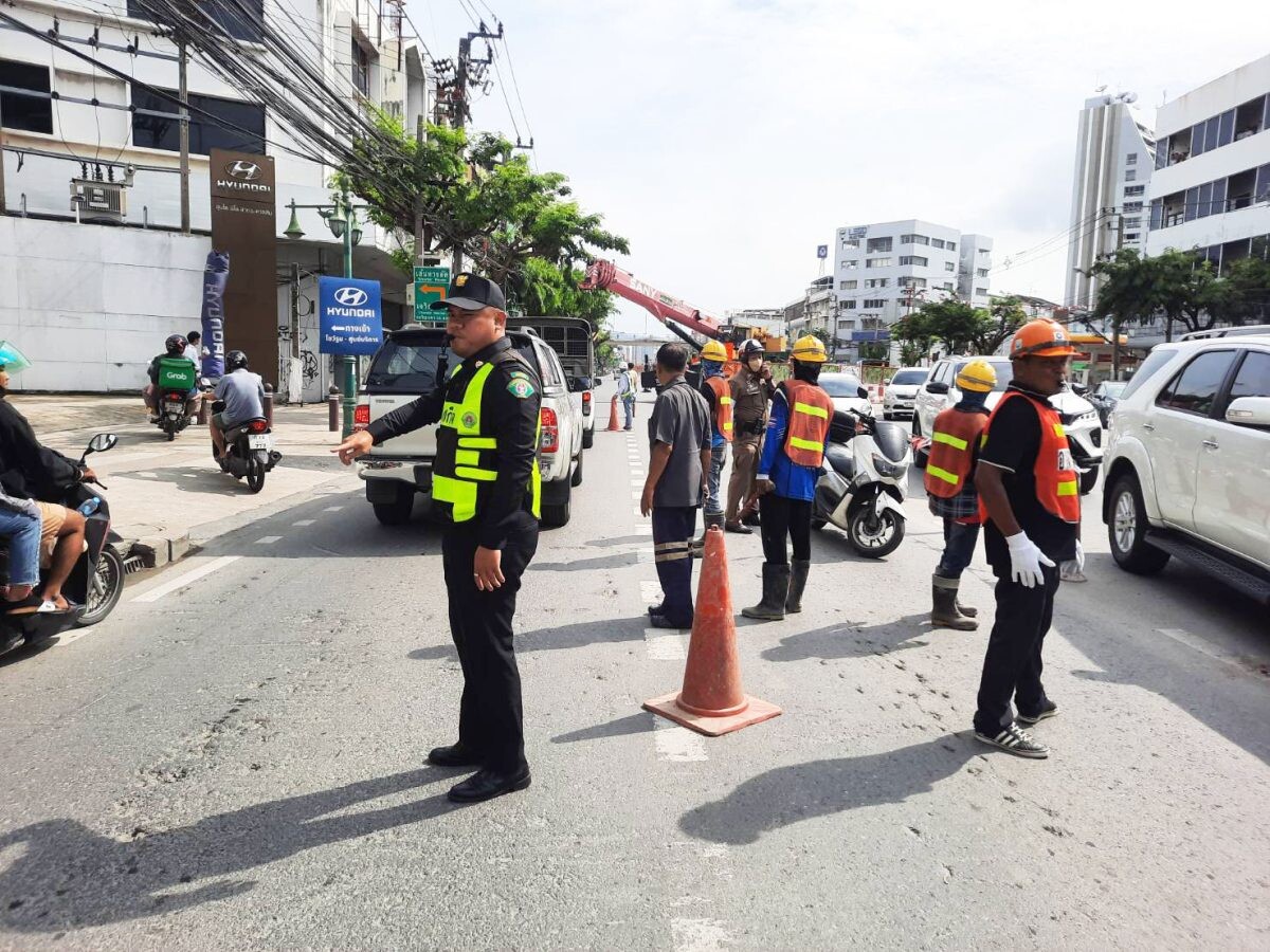 กทม. ประสาน รฟม. กำชับผู้รับจ้างเข้มงวดควบคุมดูแลความปลอดภัยโครงการก่อสร้างรถไฟฟ้าใต้ดิน