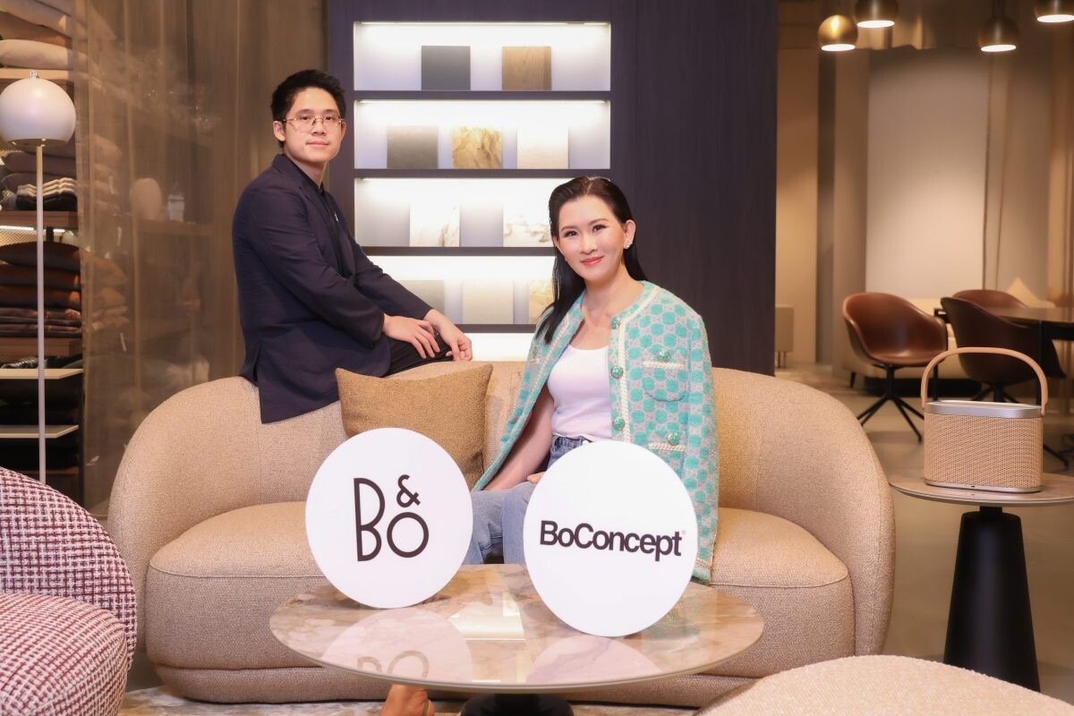 "BoConcept" จับมือ "B&O by Boonlapo" ยกระดับการแต่งบ้านสุดพรีเมียม ดึงเฟอร์นิเจอร์-เครื่องเสียงแบรนด์ดังในตำนานกว่า 7 ทศวรรษ แมทช์ในสไตล์ Danish