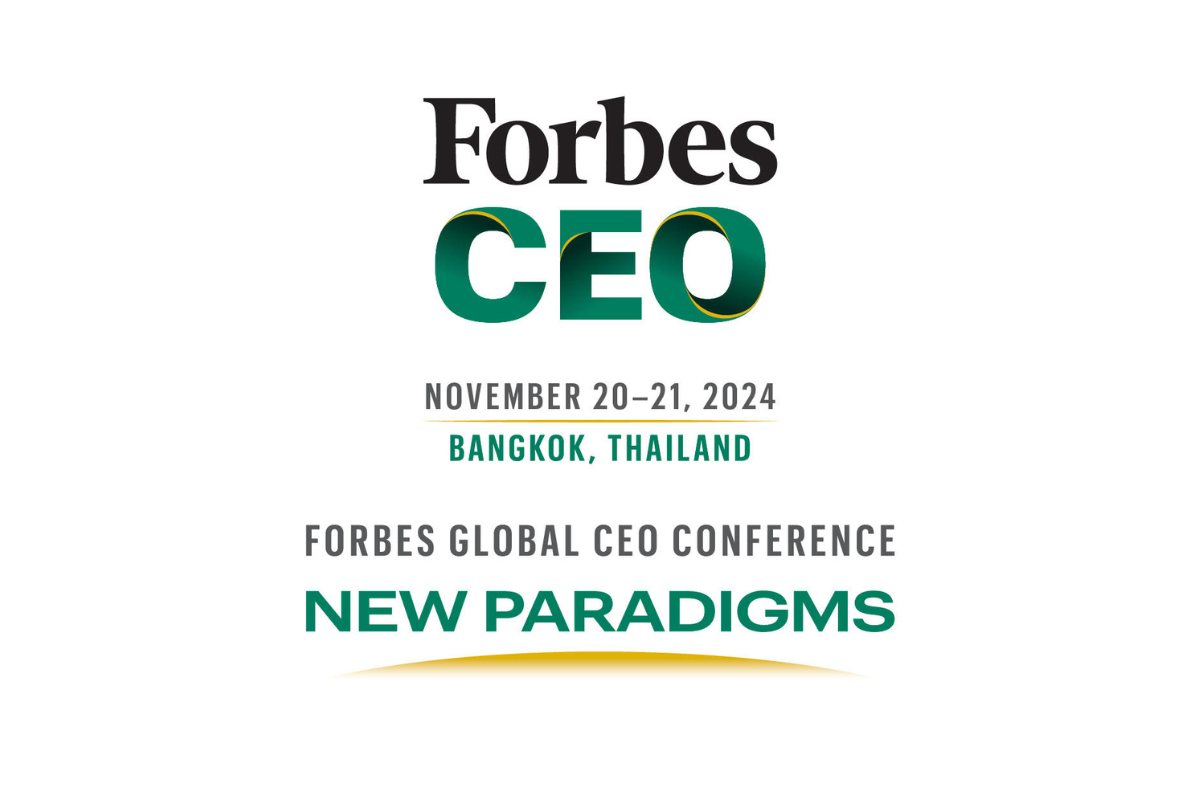 กลับมาอีกครั้งกับการประชุมซีอีโอระดับโลก Forbes Global CEO Conference ที่กรุงเทพฯ