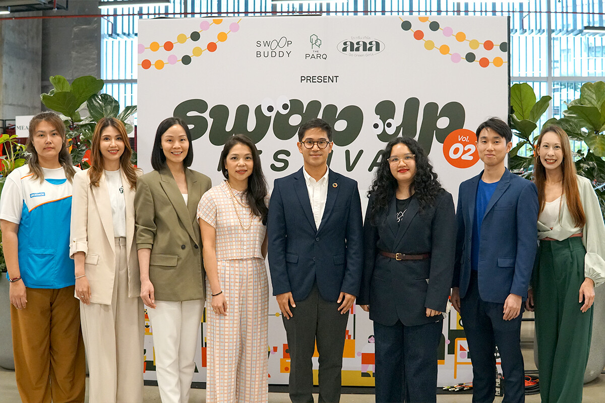 Go Green Girls จับมือ The PARQ และ Swoop Buddy จัดงาน SWAP UP Festival Vol.2 ขับเคลื่อน Circular Lifestyle เพื่อความยั่งยืน