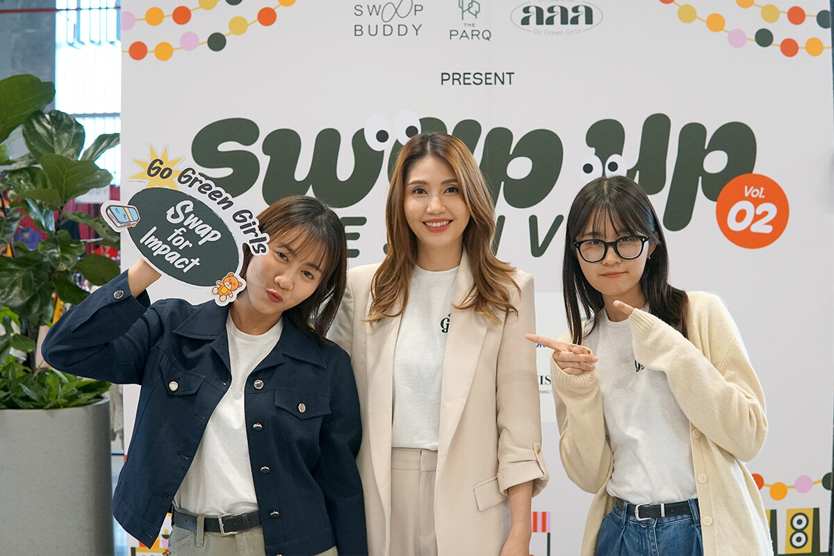 Go Green Girls จับมือ The PARQ และ Swoop Buddy จัดงาน SWAP UP Festival Vol.2 ขับเคลื่อน Circular Lifestyle เพื่อความยั่งยืน