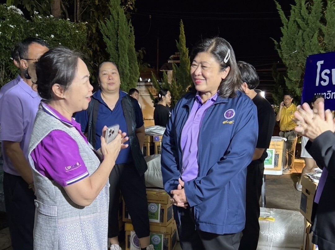 "อว. เพื่อประชาชน" ศูนย์ปฏิบัติการสถานการณ์น้ำท่วม อว.โดย วช. ลงพื้นที่ จ.พะเยา นำผลิตภัณฑ์จากงานวิจัย และของบรรเทาสาธารณภัย เร่งช่วยเหลือผู้ประสบอุทกภัย