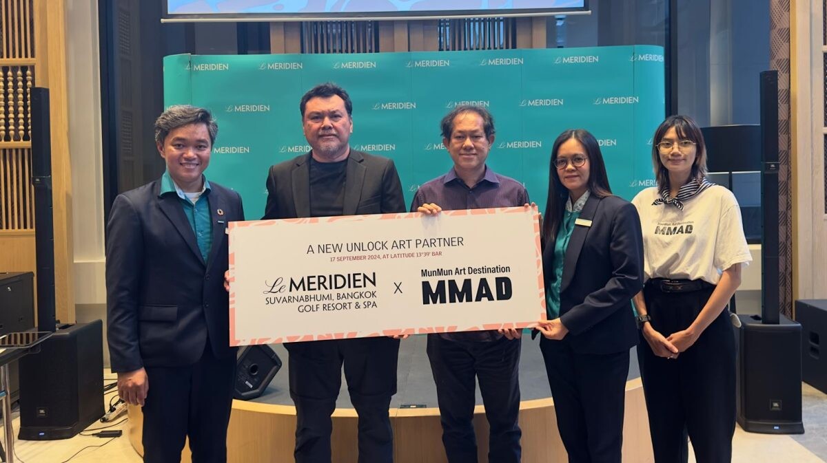 Le Meridien Suvarnabhumi, Bangkok Golf Resort &amp; Spa Officially Announces the New Unlock Art Partner - MMAD