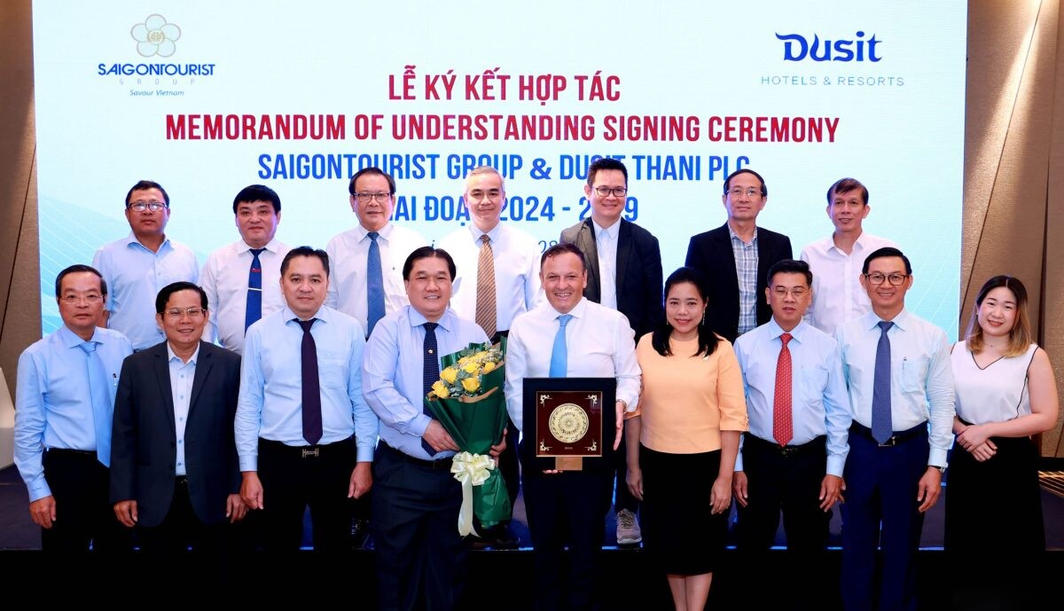 Dusit international and Saigontourist Group sign MOU to boost tourism development in Thailand and Vietnam