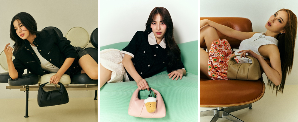 "JASPAL Croissant Bag Collection" It Bag ใบล่าสุดของสาวๆ ต้อนรับฤดูกาลแฟชั่น Fall/Winter 2024 ถ่ายทอดความน่ารักปนเซ็กซี่จากแก็งค์เพื่อนซี้ "ก้อย - นัตตี้ - ดรีม"