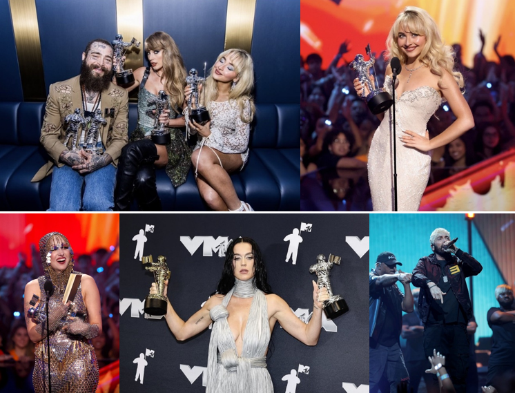 คุณภาพคับเวที! ศิลปิน "Universal Music Group" กวาดรางวัลใหญ่งาน MTV VMAs 2024 นำทัพโดย "Taylor Swift", "Sabrina Carpenter" และ "Chappell Roan"