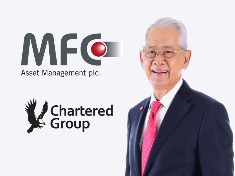 บริษัทระดับโลก "Chartered Group" ขึ้นแท่นผู้ถือหุ้นใหญ่รายใหม่ "MFC" กระทรวงการคลัง และธนาคารออมสินกอดหุ้นแน่น ยันพร้อมสนับสนุนเต็มที่ก้าวสู่บริษัทระดับโลก