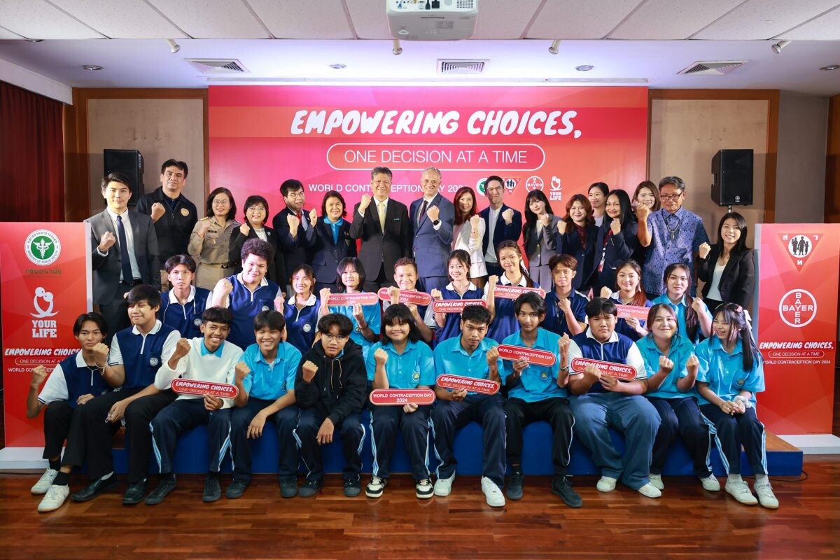 Department of Health, PPAT, and Bayer Thai Celebrate World Contraception Day by Promoting Knowledge and Access to Family Planning for Thailand's Youth