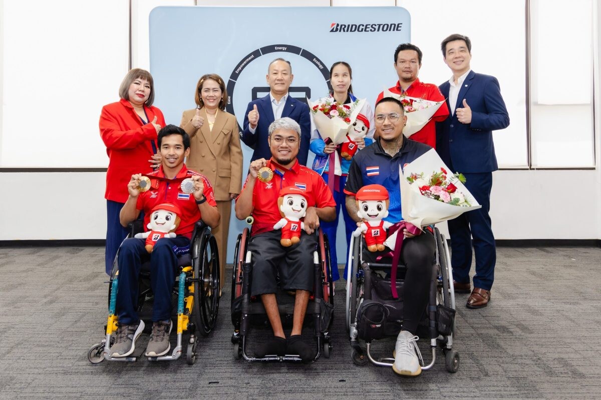 Bridgestone Commends Success of Bridgestone Thailand Para Athletes in Paris 2024 Paralympic Games and Holds Inspirational Panels Discussion for Employees Under "Chase Your Dream" Concept