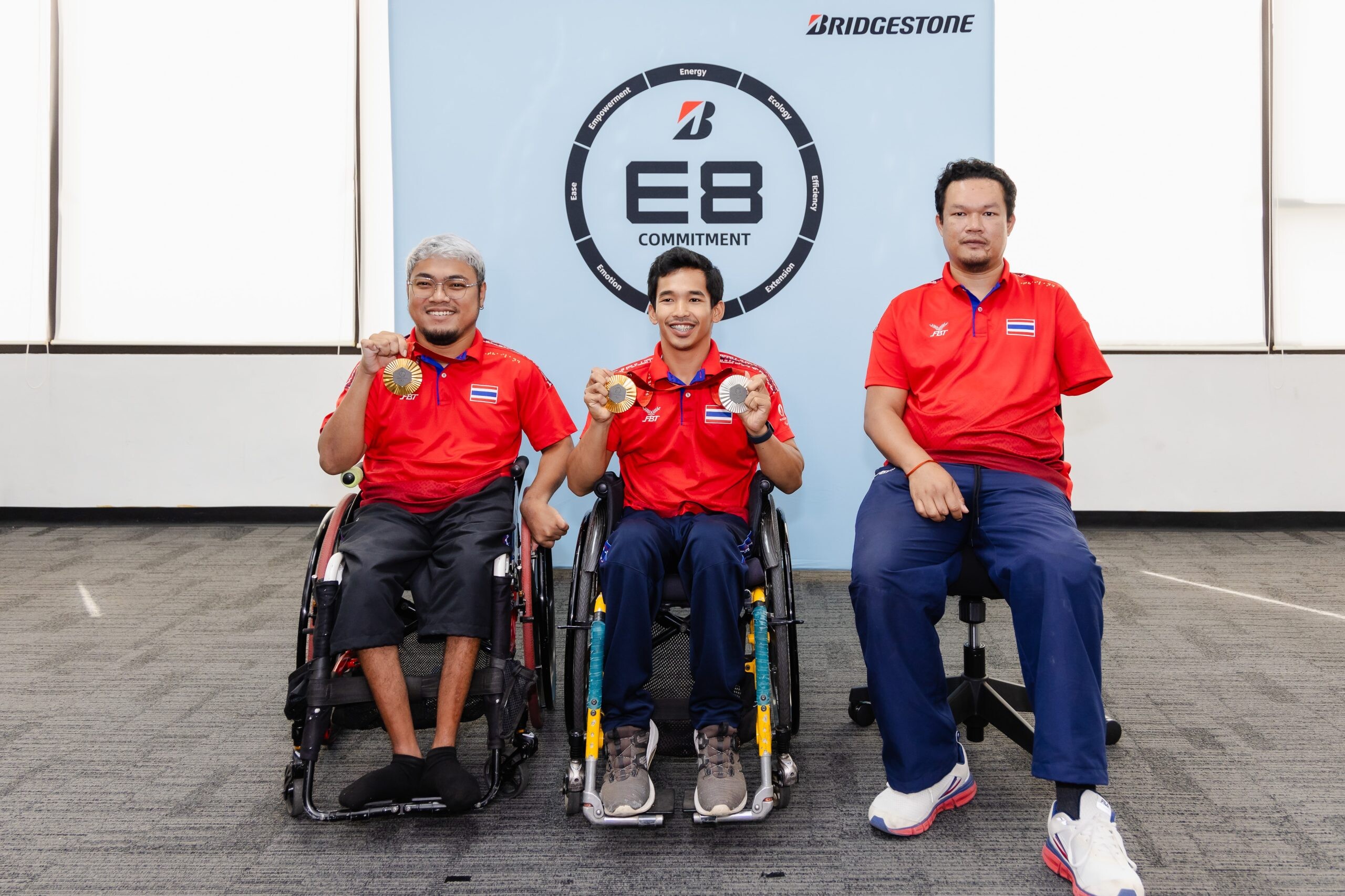 Bridgestone Commends Success of Bridgestone Thailand Para Athletes in Paris 2024 Paralympic Games and Holds Inspirational Panels Discussion for Employees Under "Chase Your Dream" Concept