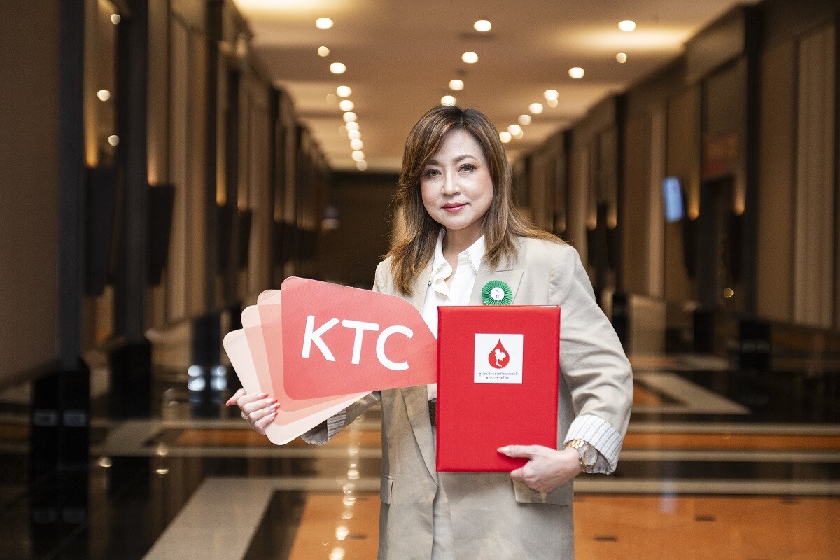 KTC Honored by Thai Red Cross Society for Outstanding Commitment to Blood Donation