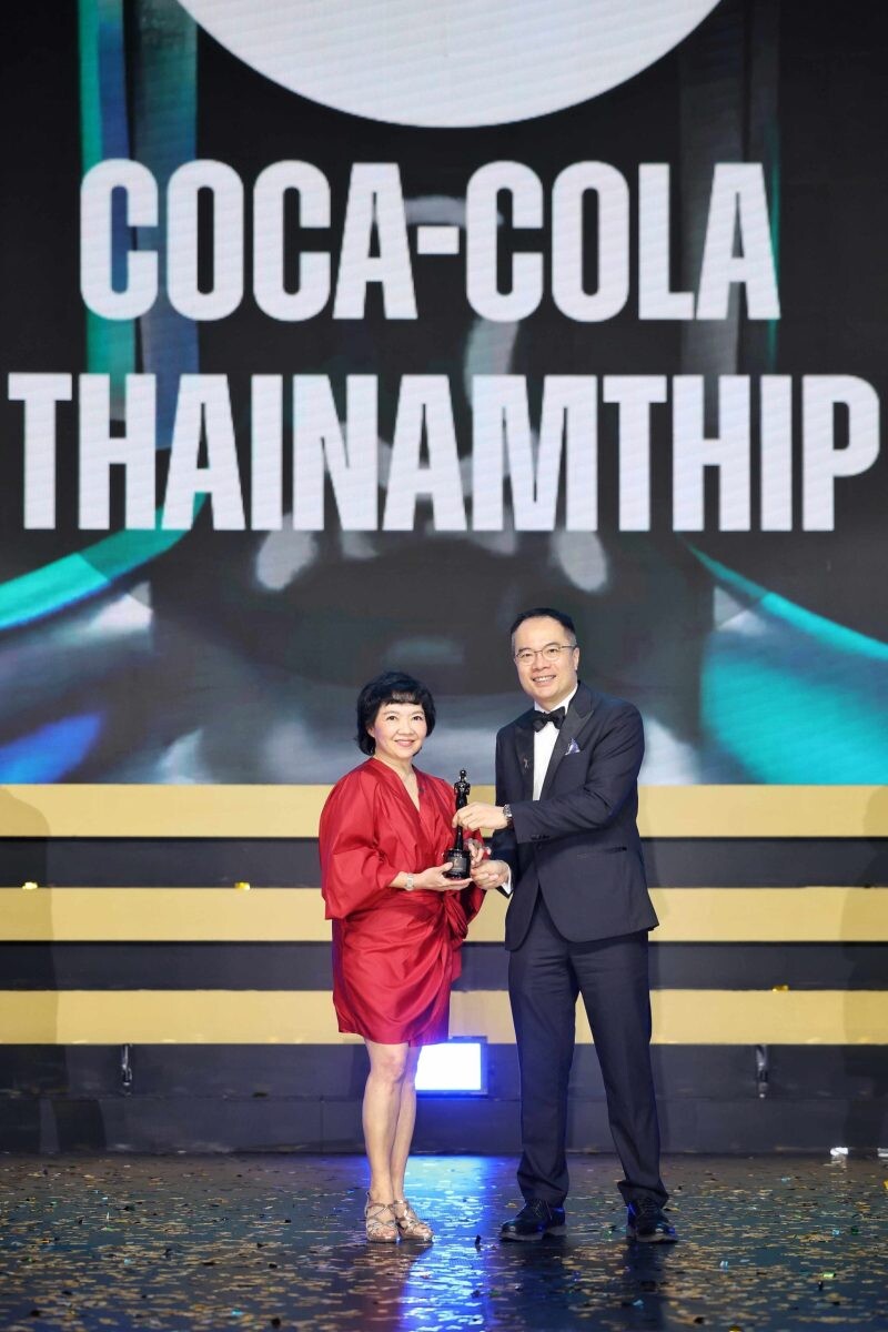 'Coca-Cola ThaiNamthip' Receives the "HR Asia Best Companies to Work for in Asia 2024" Award, recognizing its commitment to being a leading employer for its workforce.