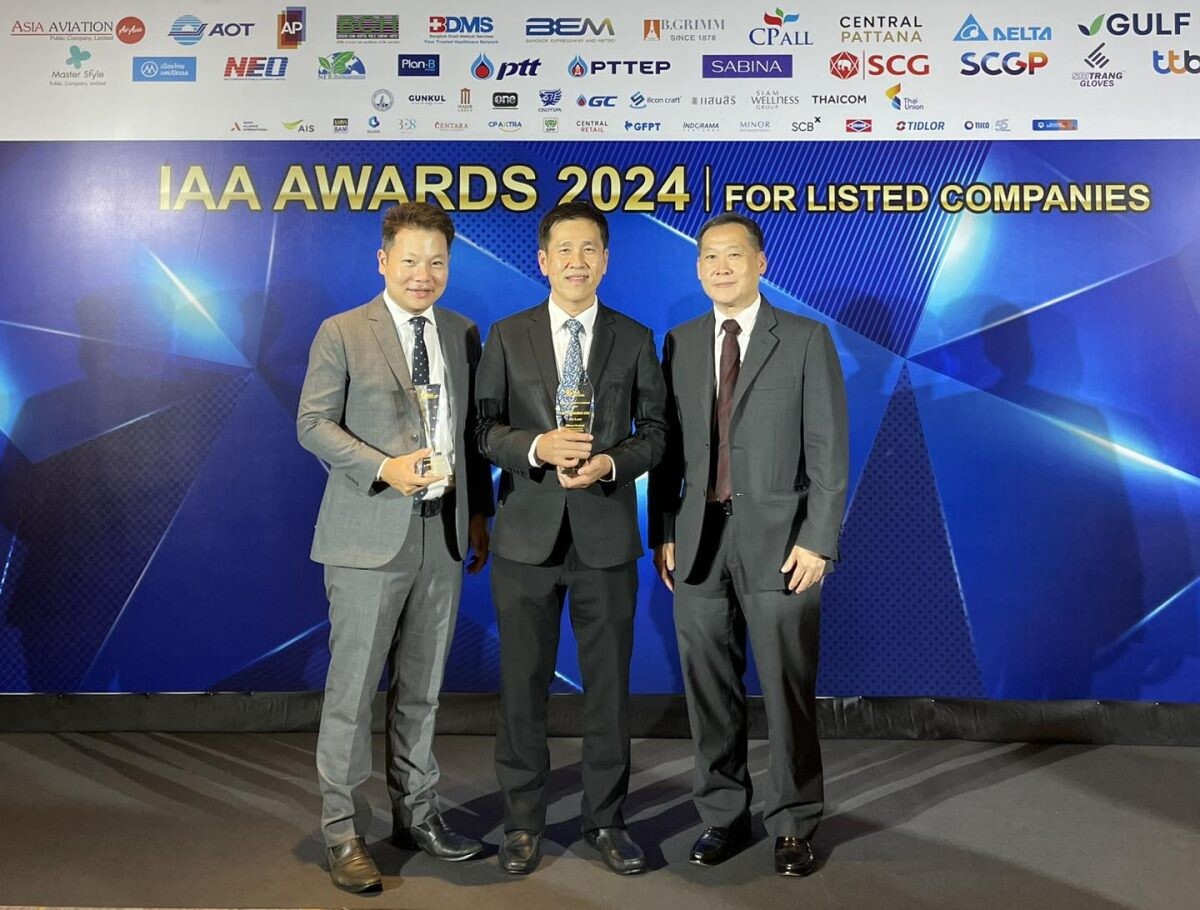 SPA รับรางวัล Outstanding CEO และ Outstanding IR ในงาน IAA Awards 2024