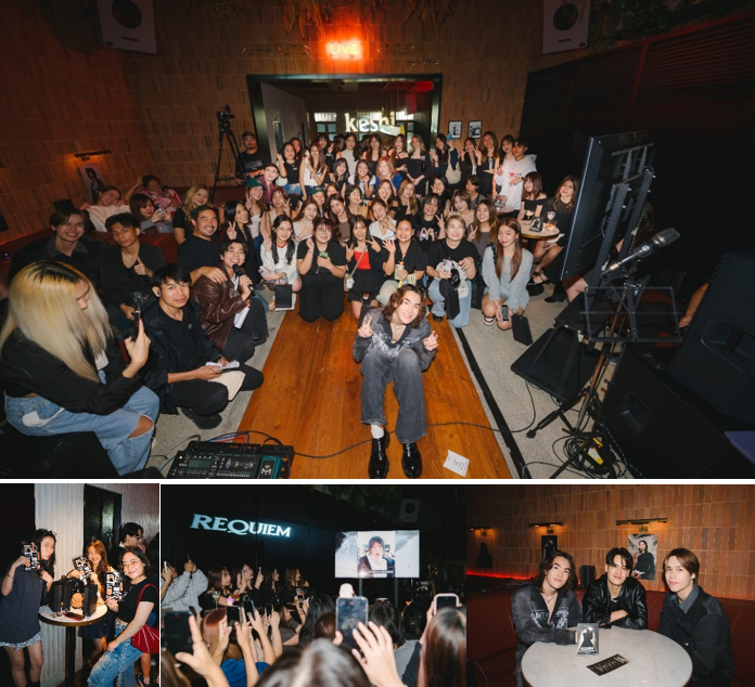 Universal Music Thailand" ฉลองอัลบั้มใหม่ของ "keshi" ในงาน "Requiem keshi listening event in Bangkok" ที่ "SIWILAI Sound Club"