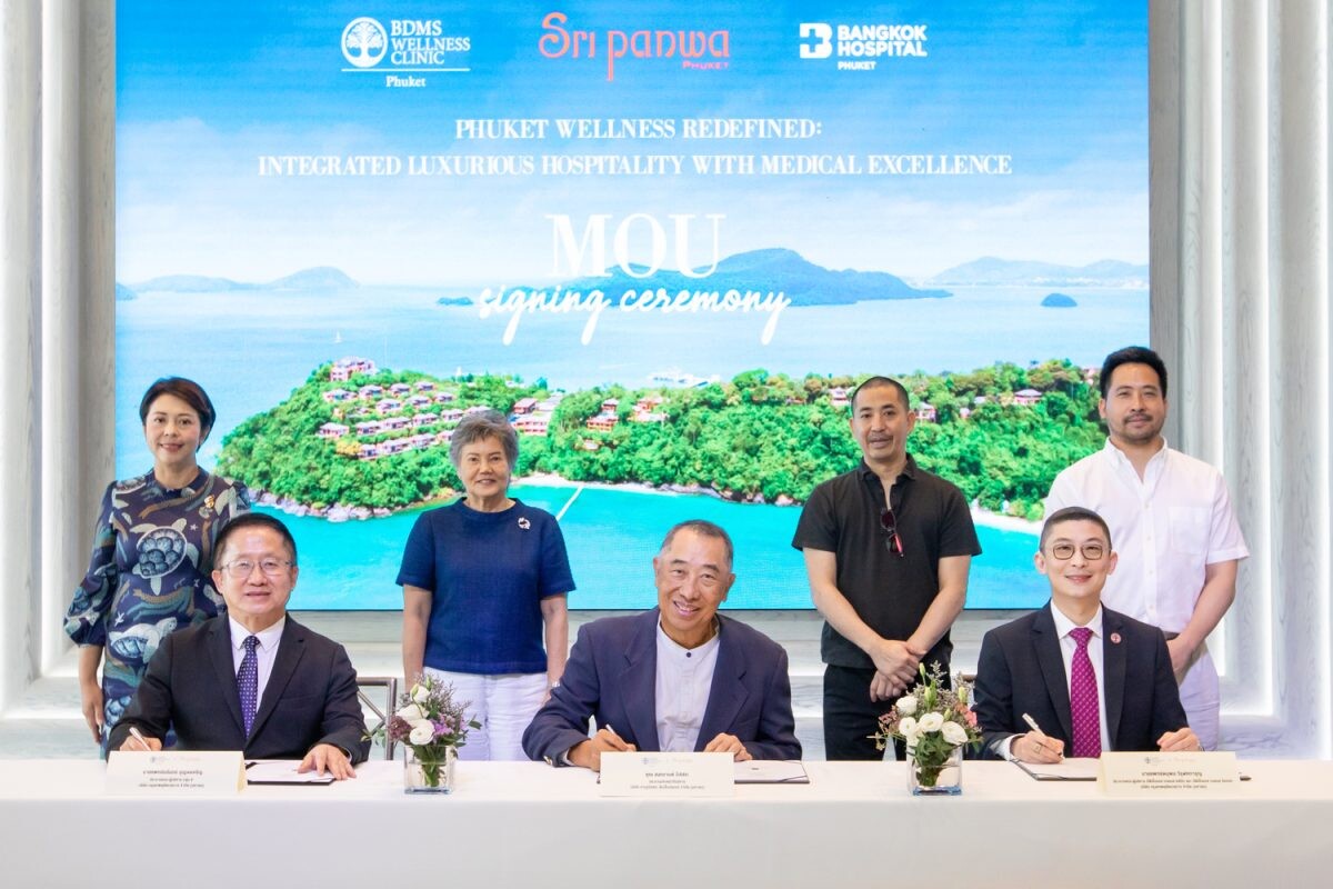 Experience Thailand's First 6-Star Scientific Wellness Journey! BDMS Wellness Clinic Partners with Sri panwa Phuket and Bangkok Hospital Phuket