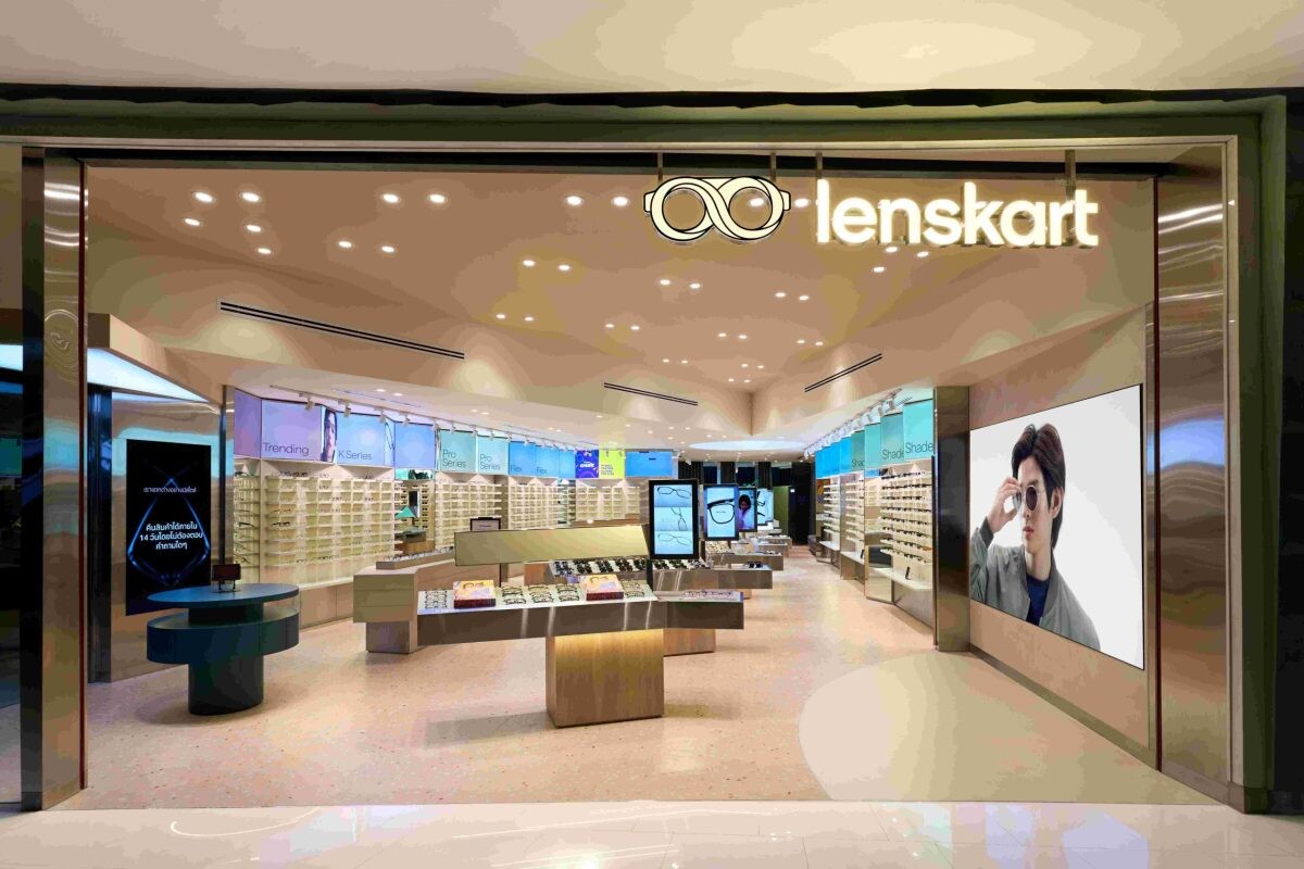 Lenskart พลิกโฉมตลาดแว่นตาไทยด้วยดีไซน์ล้ำสมัยในราคาจับต้องได้ พร้อมเปิดตัวสาขาแรกที่สเปลล์ ฟิวเจอร์ พาร์ค