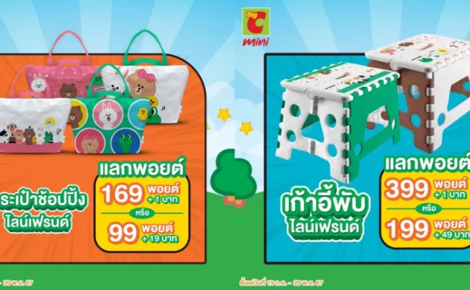 ยิ่งซื้อยิ่งได้!! Big C Mini แจกพอยต์ทุกวัน