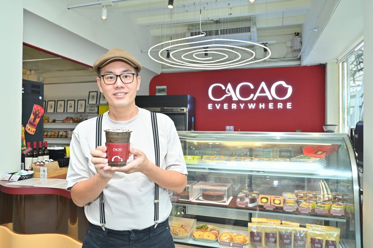 ความหลงใหลสร้างธุรกิจ 'Cacao Everywhere' 'บดินทร์ เจริญพงศ์ชัย' อยากให้คนรู้จักและรัก คราฟท์ ช็อกโกแลต