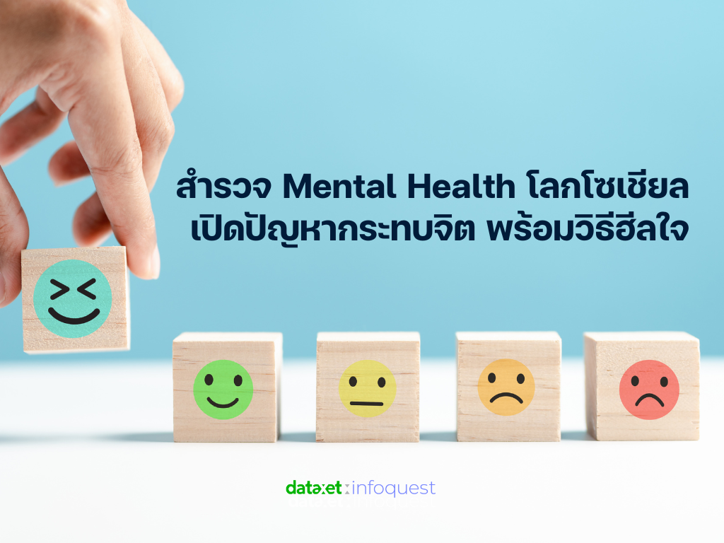 สำรวจ Mental Health โลกโซเชียล เปิดปัญหากระทบจิต พร้อมวิธีฮีลใจ