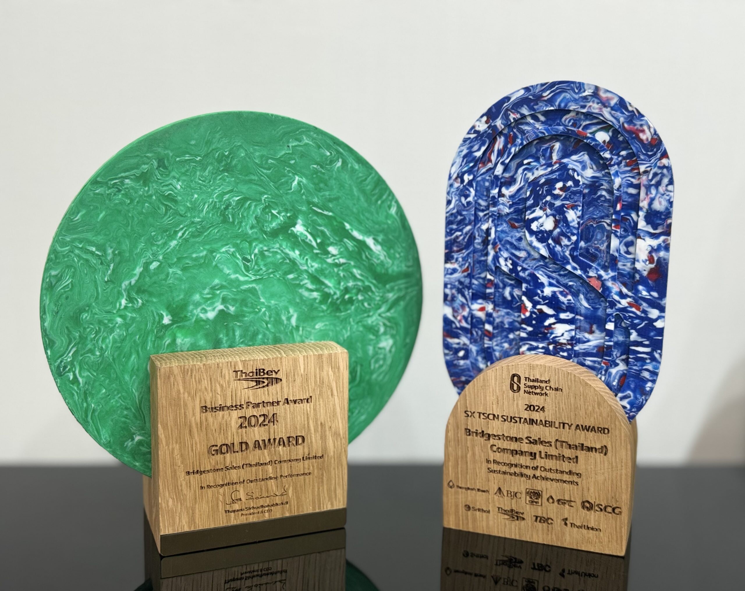 Bridgestone Wins Two Prestigious Awards from Thai Beverage "Business Partner Award 2024 (Gold Award)" and "Sustainability Award", Reflecting the Successful Dedicated Business Partner in Delivering Co-Value and Enhancing Sustainability for Thai Society