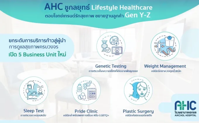 AHC ชูกลยุทธ์ Lifestyle Healthcare