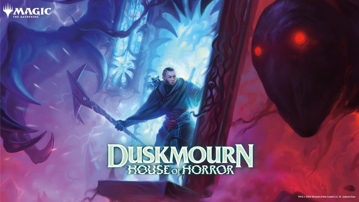 เลือกเส้นทางและรับชะตากรรมของตนเองใน Duskmourn: House of Horror! เมื่อสิ่งที่คุณกลัวที่สุดกลายเป็นความจริง ในชุดคฤหาสน์สยองขวัญจาก Magic: The Gathering