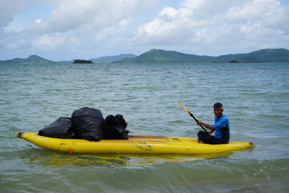 John Gray's Sea Canoe, along with Monsoongarbage Thailand and Psi Scott Collect Marine Debris at Ao Phang Nga National Park