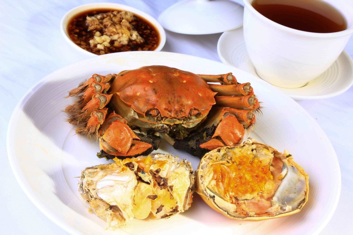 "Hong Kong Hairy Crab" at Yok Chinese Restaurant