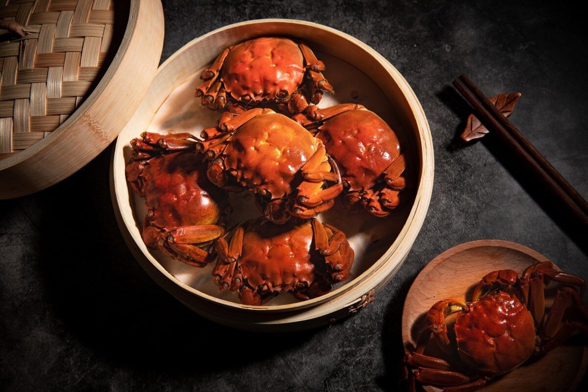 "Hong Kong Hairy Crab" at Yok Chinese Restaurant