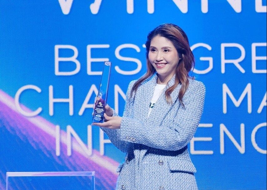 Go Green Girls ได้รับรางวัลสาขา Best Green Change Maker Influencer Award ในงาน Thailand Influencer Awards 2024