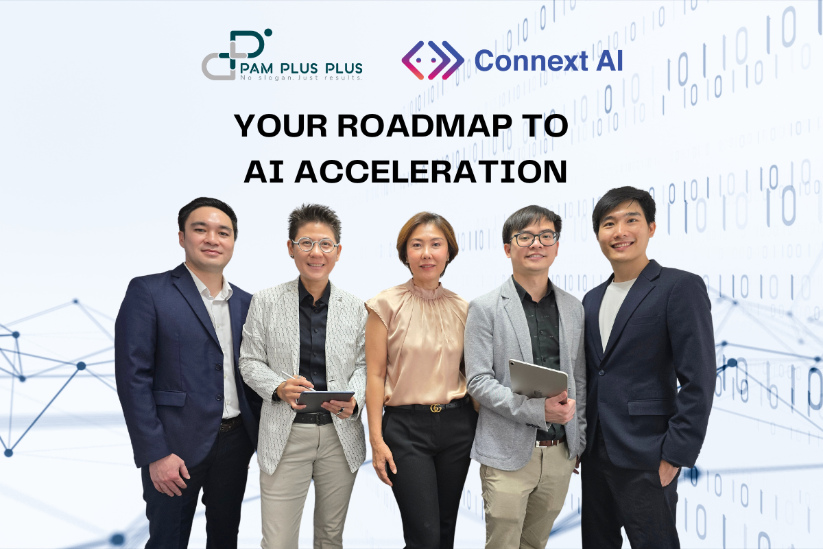 AI ไม่ใช่แค่กระแส! PaM++ และ Connext AI ผนึกกำลัง ยกระดับ AI สู่ธุรกิจจริงสร้างสรรค์โซลูชันที่ตอบโจทย์ พิสูจน์ผลลัพธ์ที่วัดได้