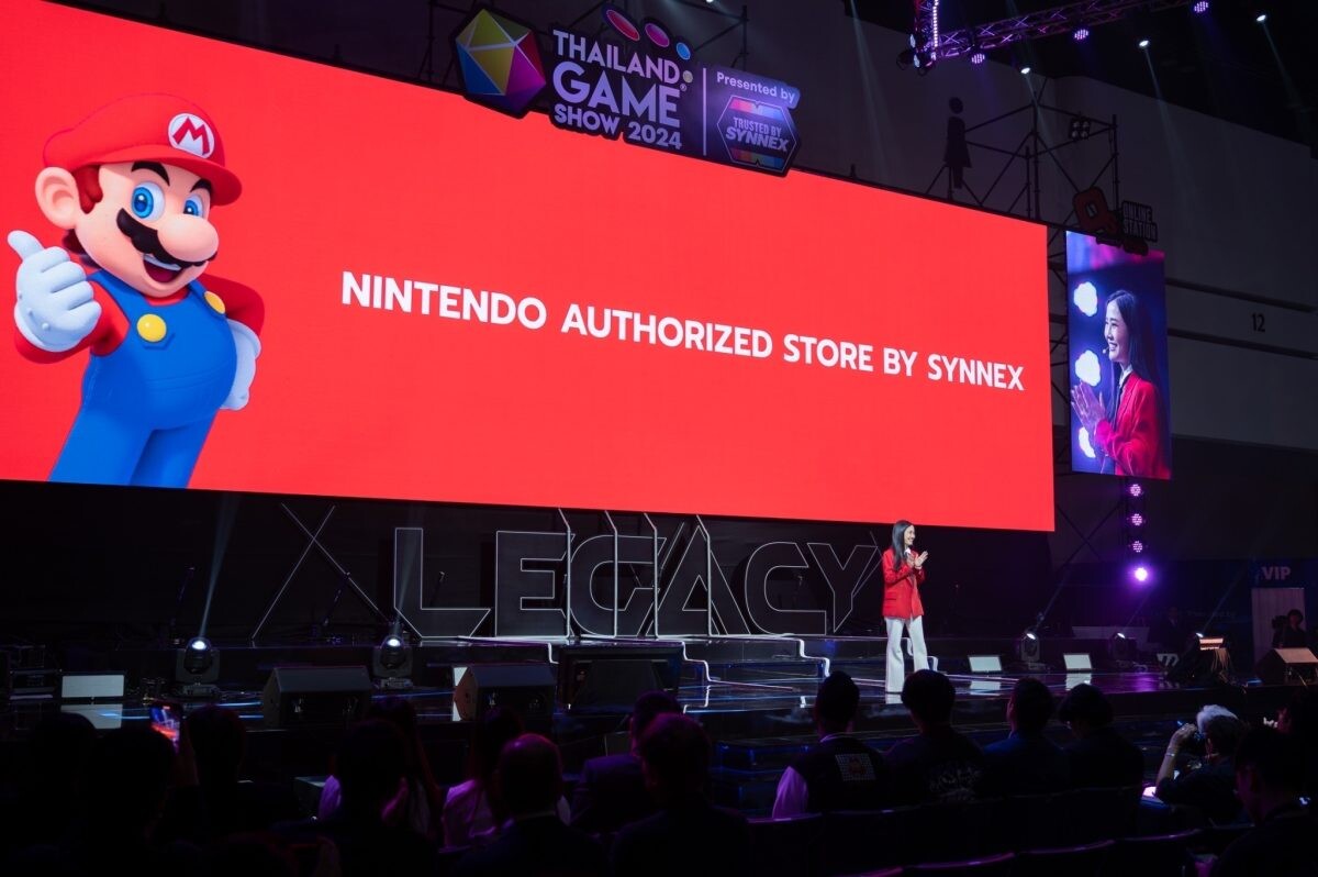 ซินเน็คฯ โชว์ความสำเร็จในงาน Thailand Game Show 2024 Presented by Synnex ประกาศแผนเปิดตัว Nintendo Authorized Store by Synnex ครั้งแรกในไทย พ.ย.นี้