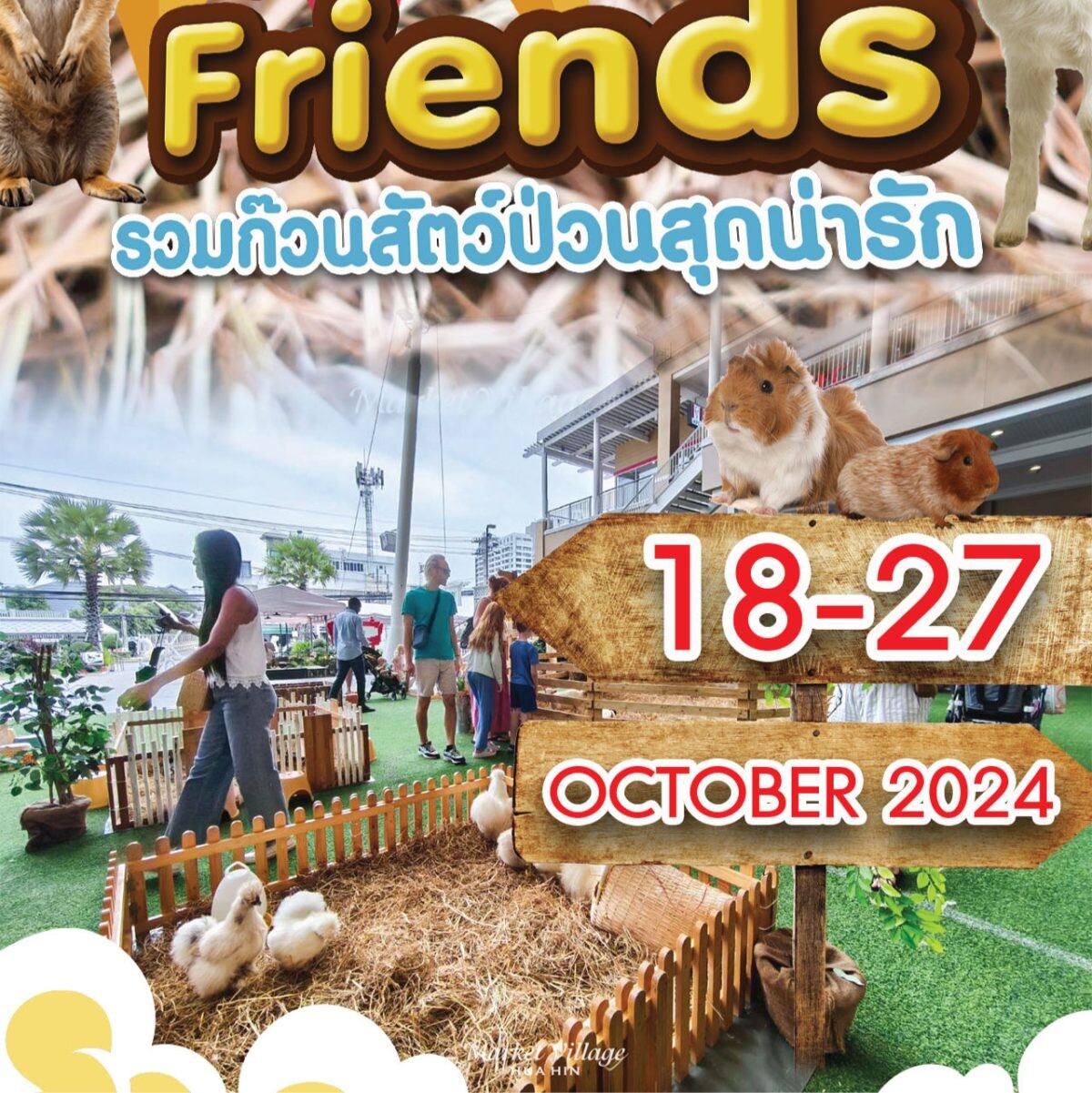 รวมก๊วนสัตว์ป่วนสุดน่ารัก มาบุกหัวหินแย้ว!! "PET & FRIEND HUAHIN 2024 "