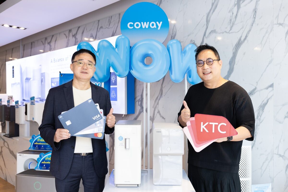 KTC Partners with Coway as Thailand's First to Enter Water Filter Market