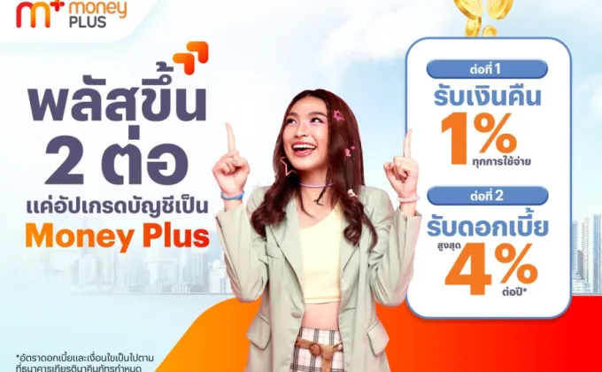 ทรูมันนี่ ส่ง Money Plus บัญชีที่ช่วยให้เงินของคุณพลัสขึ้นกว่าที่เคย