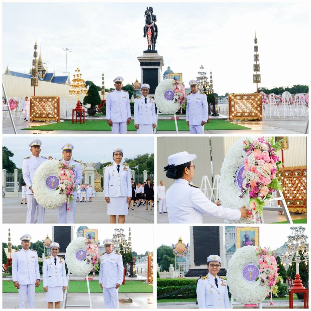 วว. ร่วมวางพวงมาลาถวายบังคมพระบรมราชานุสาวรีย์ รัชกาลที่ 5 เนื่องในวันปิยมหาราช 2567