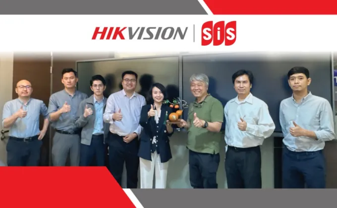 คณะผู้บริหาร HIKVISION ร่วมหารือทางธุรกิจกับคณะผู้บริหาร